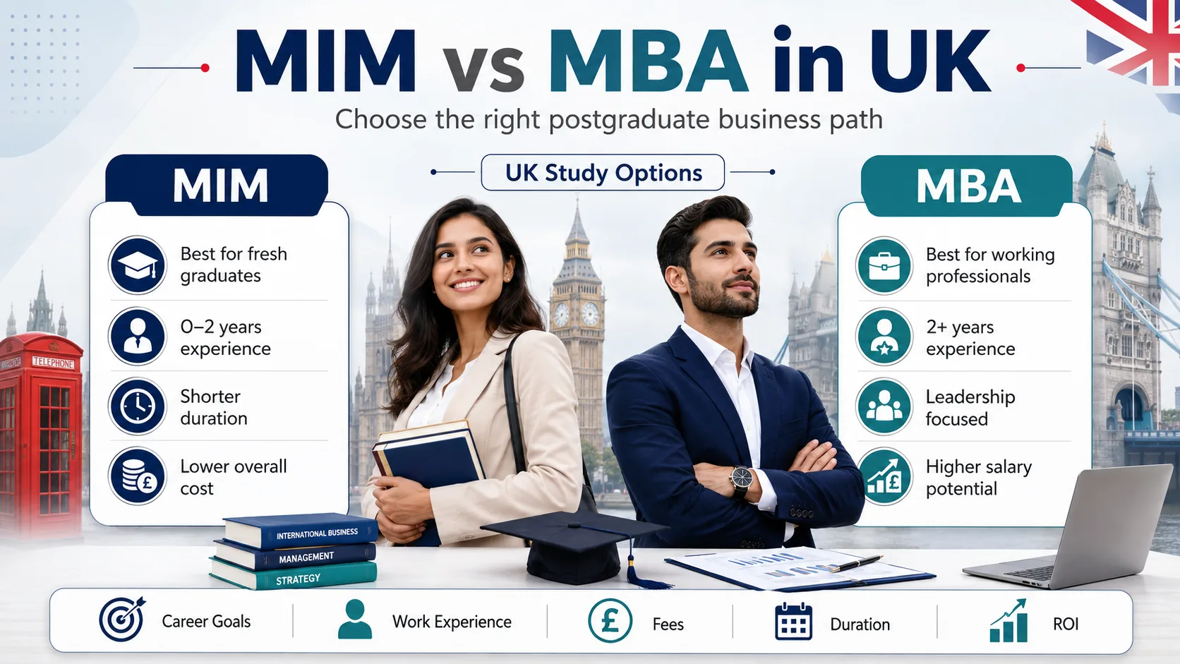 MIM vs MBA in UK: Eligibility, Fees, Salary & Career Scope in 2026